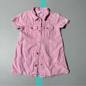 Zara Pink Kids Button-Down Shirt